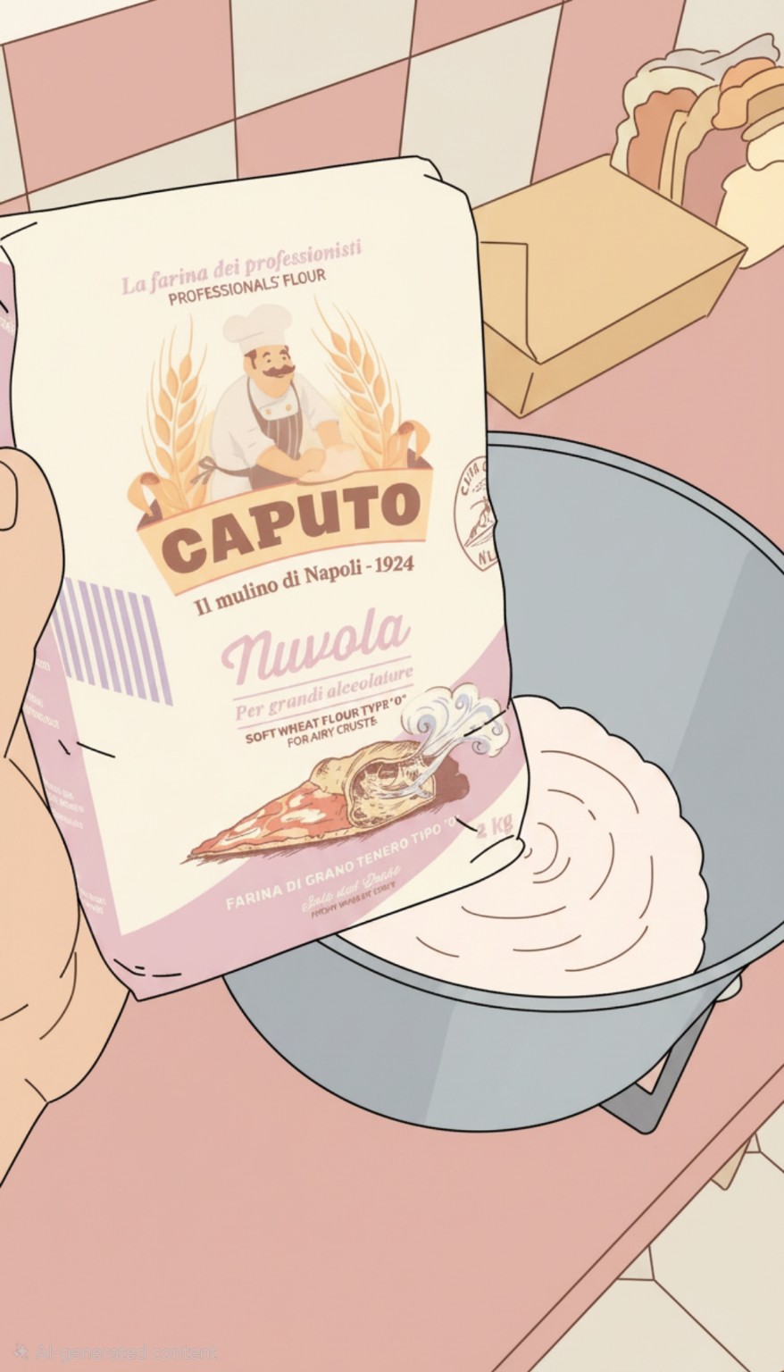 Caputo Nuvola professional pizza flour